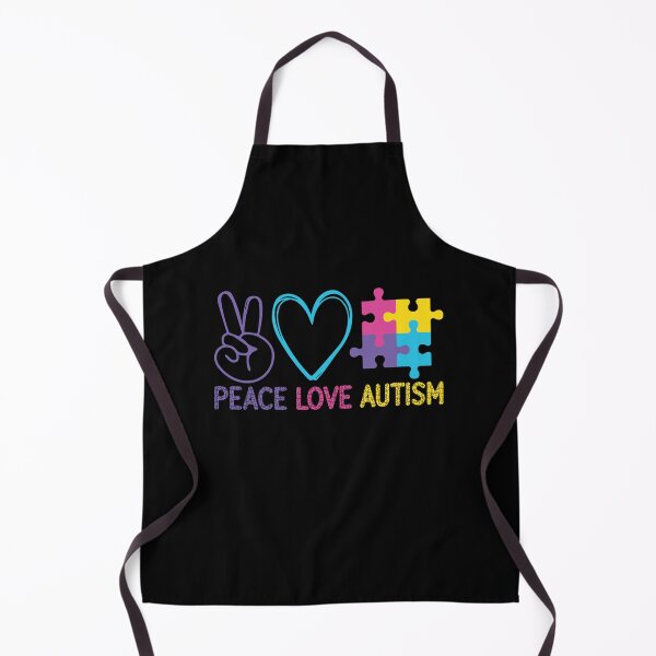 Item preview, Peace, Love, Autism designed and sold by ThreadBeat.