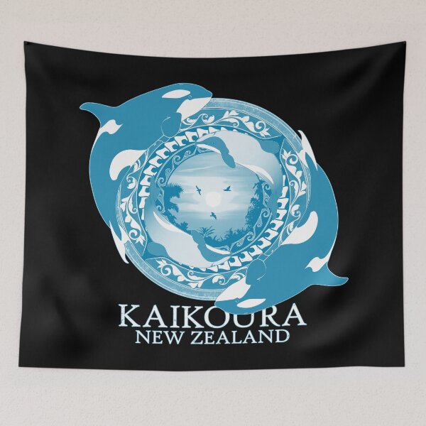 Item preview, Hector's dolphin Kaikoura New Zealand designed and sold by NicGrayGraphic.