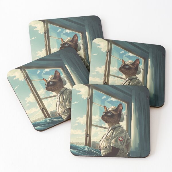 Item preview, First Aid Feline designed and sold by CatspirationArt.