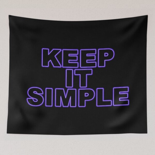 Item preview, Keep it simple (purple) designed and sold by Sinmara12.