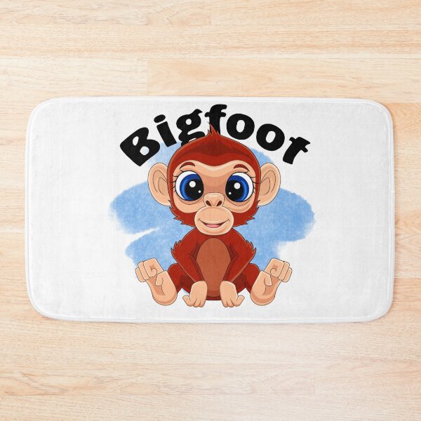 Item preview, monkey bigfoot cute designed and sold by Emamohamed.