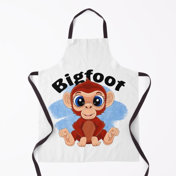 Item preview, monkey bigfoot cute designed and sold by Emamohamed.