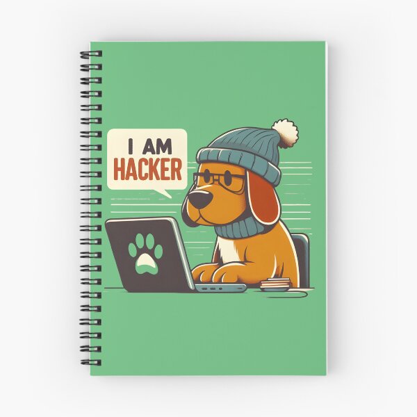 Item preview, Cute Dog wearing cap, shawl and glasses working on Laptop designed and sold by IlikeStyle.
