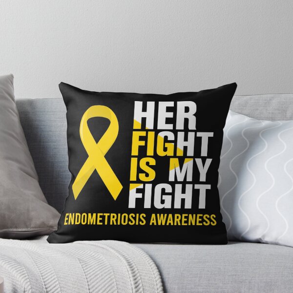 Item preview, Her Fight Is My Fight Endometriosis Awareness designed and sold by 2mrwdust.