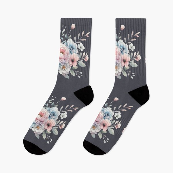 Item preview, Flowers, watercolor, bouquet, colorful designed and sold by Cerulean-Shop.