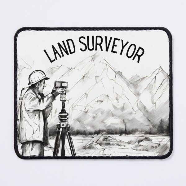 Item preview, Land surveyor designed and sold by JDGeoShop.