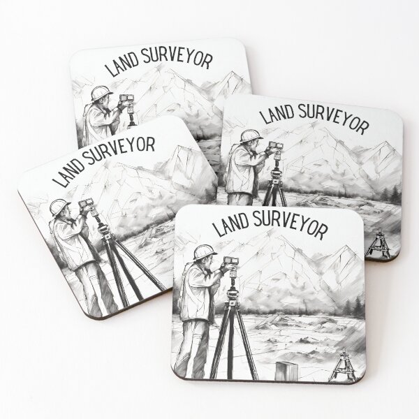 Item preview, Land surveyor designed and sold by JDGeoShop.