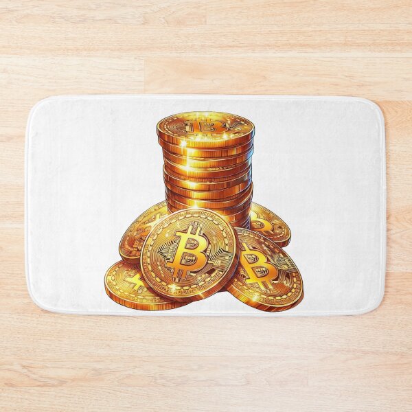 Item preview, Stack of Bitcoins Cryptocurrency Crypto Token Coin designed and sold by kylmllr101684.