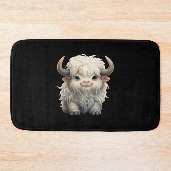 Item preview, Cute Highland Coo designed and sold by KawaiiArtStyle.