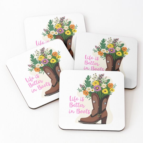 Item preview, Cowgirl Life is Better in Boots designed and sold by AntiqueImages.