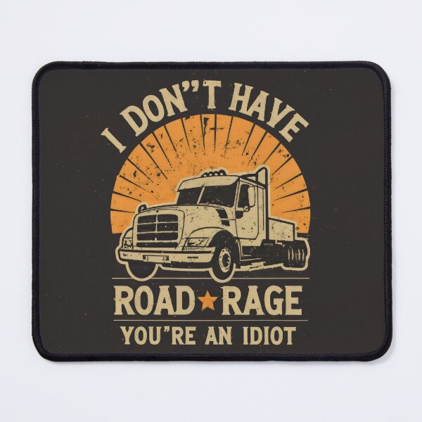 Item preview,  the frustrations of truckers on road designed and sold by Firas Aljazzar.