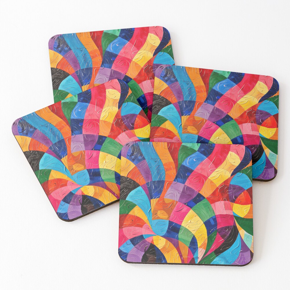 Item preview, Coasters (Set of 4) designed and sold by FlowersColorful.