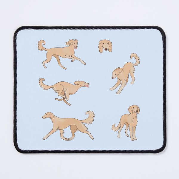 Item preview, Cute cream saluki dog pack designed and sold by Yaragold.