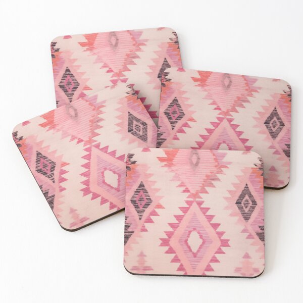 Item preview, Moroccan Berber Rug Design No.67 - Multicolor, Pink designed and sold by Zoltan Ratko.