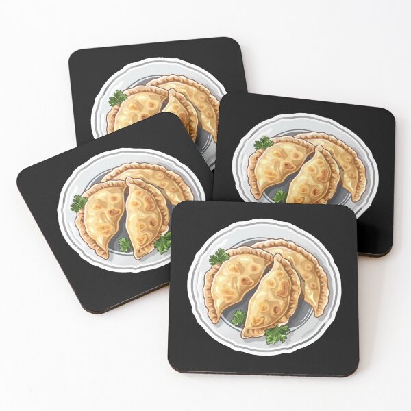 Item preview, Polish pierogi plate tasty sticker style designed and sold by SmileshareShop.