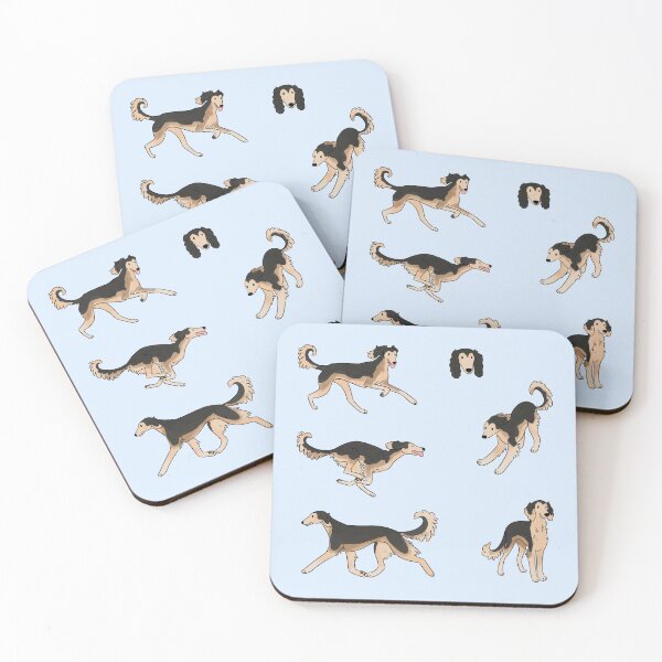 Item preview, Cute saluki dog pack  designed and sold by Yaragold.