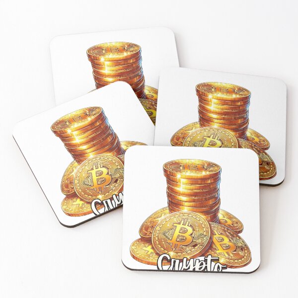 Item preview, Stack of Bitcoins Cryptocurrency Crypto Token Coin designed and sold by kylmllr101684.