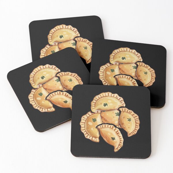 Item preview, Polish pierogi plate tasty sticker style designed and sold by SmileshareShop.