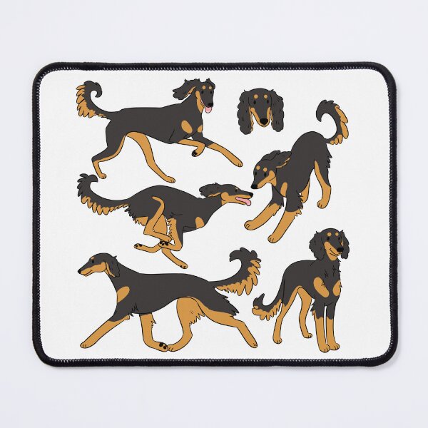 Item preview, Cute saluki dog pattern  designed and sold by Yaragold.