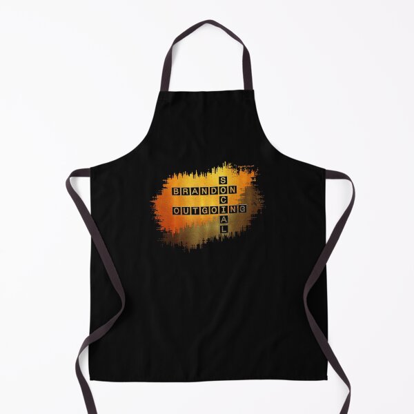 Item preview, Brandon Social and Outgoing Crossword,Golden Gold designed and sold by words-my-art.