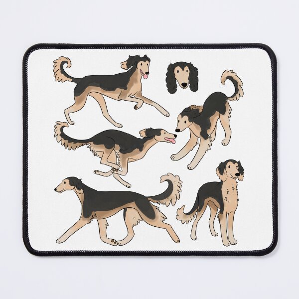 Item preview, Cute saluki dog pattern  designed and sold by Yaragold.