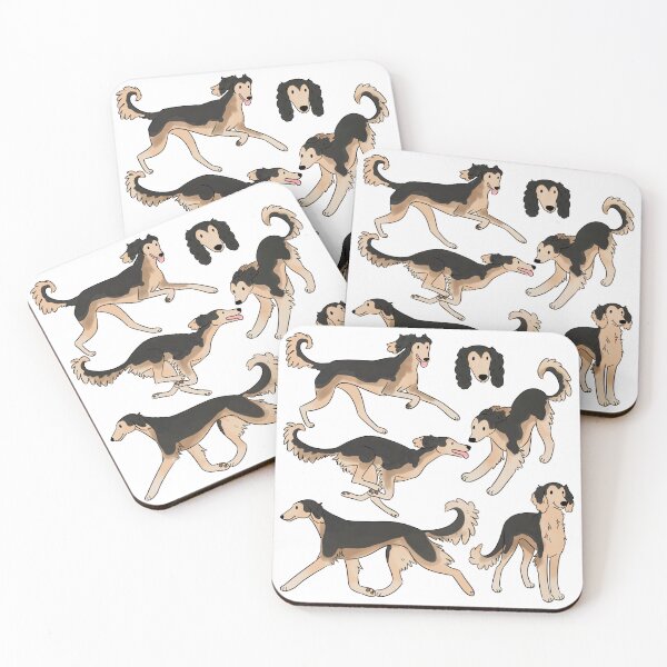 Item preview, Cute saluki dog pattern  designed and sold by Yaragold.