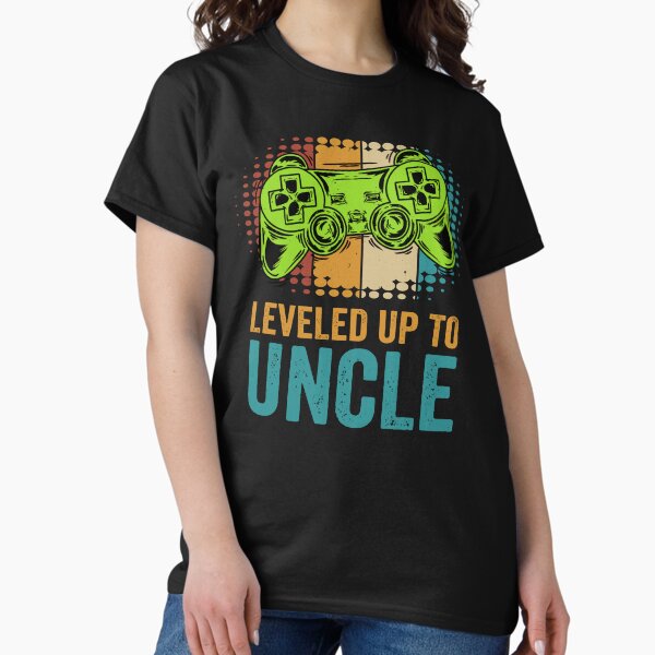 Item preview, Leveled Up to Uncle 2024 designed and sold by Blok45.