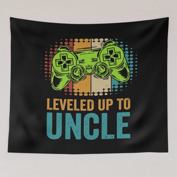 Item preview, Leveled Up to Uncle 2024 designed and sold by Blok45.