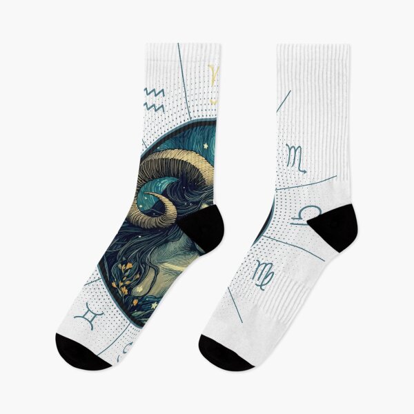 Artikelvorschau, ZODIAC Steinbock - Astrologisches STEINBOCK - STEINBOCK - ZODIAC-Zeichen - Van-Gogh-Stil - 9 entworfen und verkauft von ArtProjectShop.