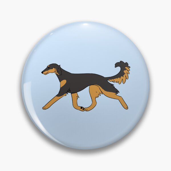 Item preview, Running saluki dog  designed and sold by Yaragold.