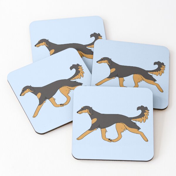 Item preview, Running saluki dog  designed and sold by Yaragold.