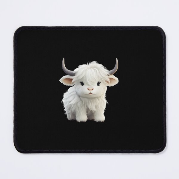 Artikelvorschau, Süßes Highland Coo entworfen und verkauft von KawaiiArtStyle.