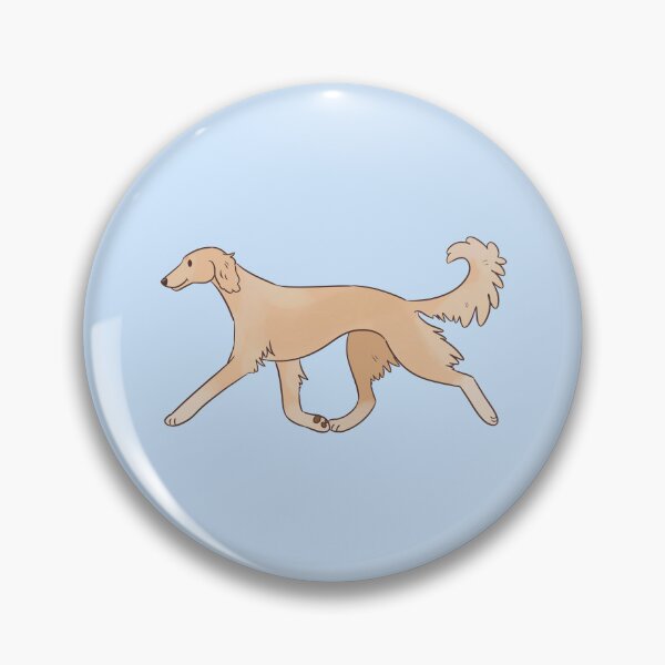 Item preview, Running Saluki dog  designed and sold by Yaragold.