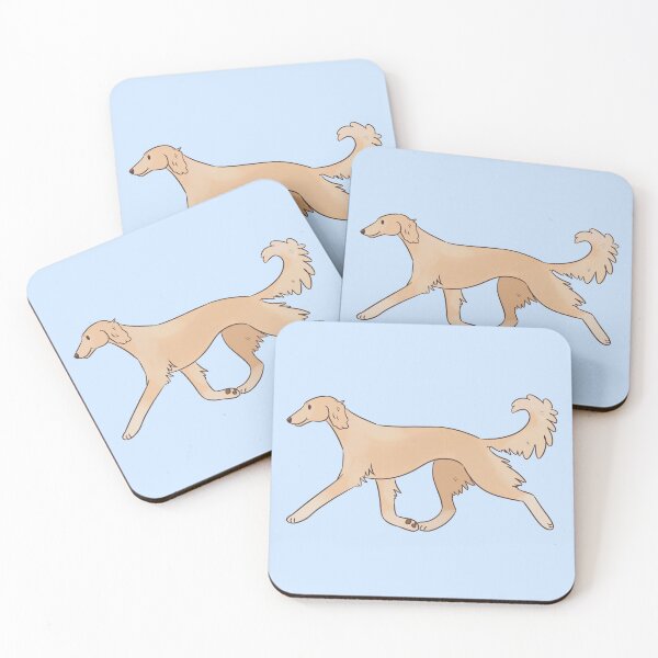 Item preview, Running Saluki dog  designed and sold by Yaragold.