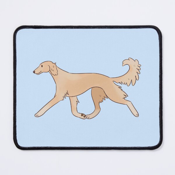 Item preview, Running Saluki dog designed and sold by Yaragold.
