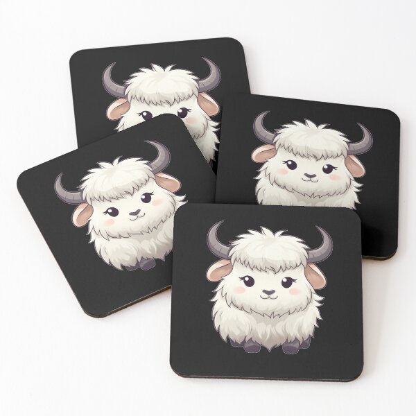 Item preview, Cute Highland Coo designed and sold by KawaiiArtStyle.