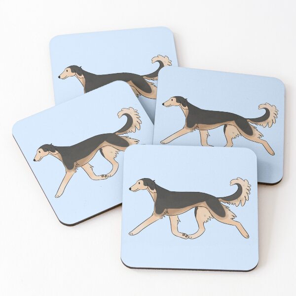 Item preview, Running Saluki dog  designed and sold by Yaragold.