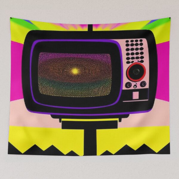 Item preview, Vintage Retro Tv Art designed and sold by TheDarkWardrobe.
