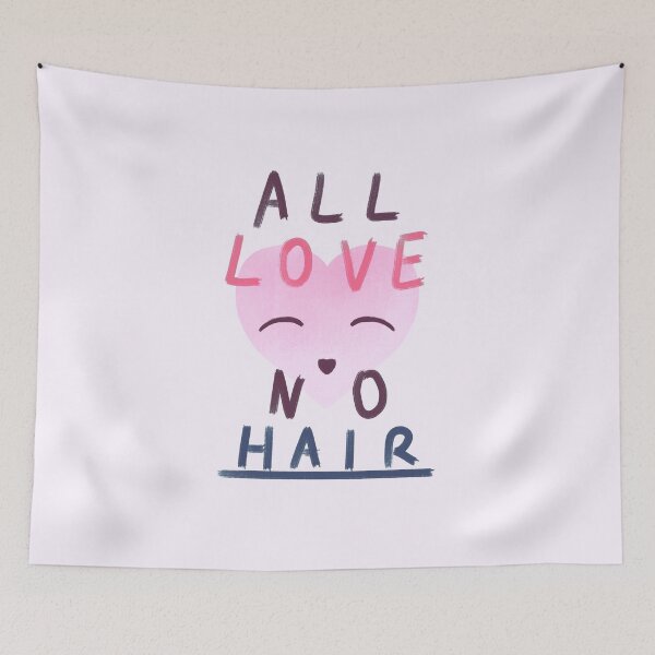 Item preview, All Love No Hair designed and sold by OrangesAndFun.