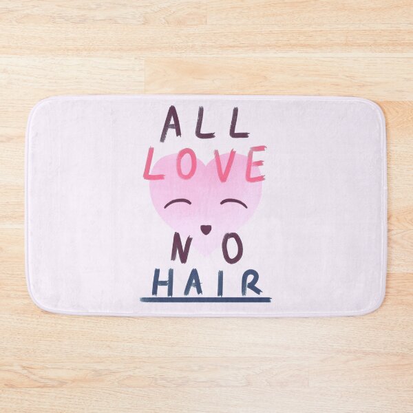 Item preview, All Love No Hair designed and sold by OrangesAndFun.