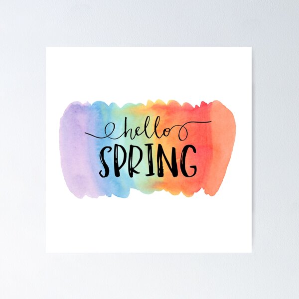 Item preview, Hello spring designed and sold by lHaNNaHl.