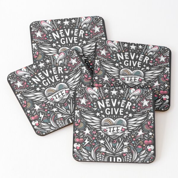 Item preview, Never Give Up - Don't Lose Hope - Keep Trying designed and sold by Nassimdesigns.