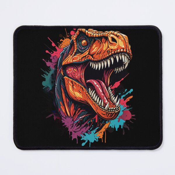 Item preview, Jurassic Color Burst - Dynamic Dinosaur Graphic on Merchandise for Prehistoric Art Lovers designed and sold by Xerophayze.