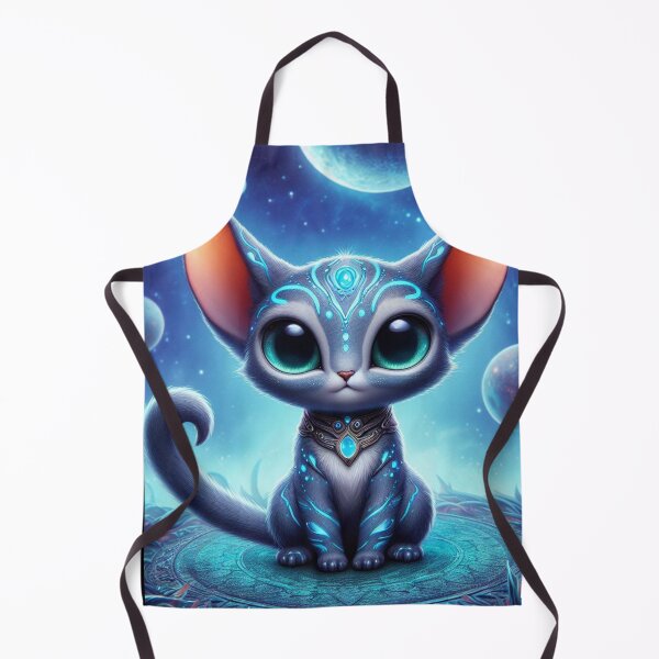 Item preview, Celestial Whiskers: Cute Alien Cat in a Space Odyssey designed and sold by JL-PhoneCases.