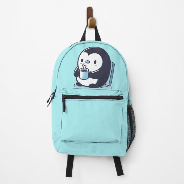 Item preview, Charming Penguin Drinking Coffee designed and sold by Lorefinder.