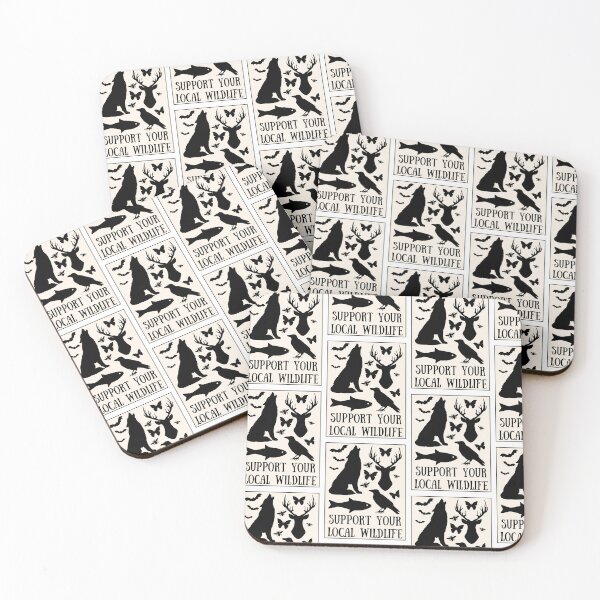 Item preview, Support Your Local Wildlife Design designed and sold by CarefulCreation.