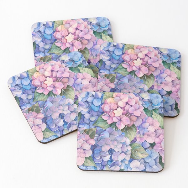 Item preview, Watercolor Hydrangeas designed and sold by PrintsByFrank.