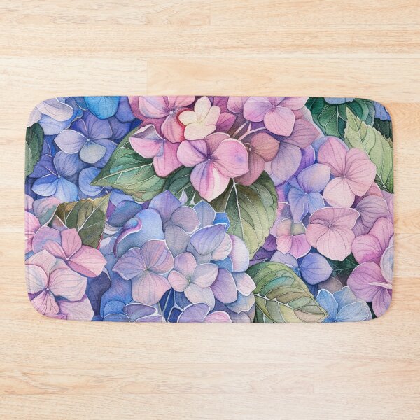 Item preview, Watercolor Hydrangeas designed and sold by PrintsByFrank.