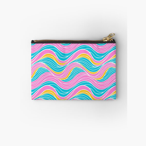 Item preview, Wavy Lines Pattern Cheery Bright Colors  designed and sold by AlwaysBeColoring.