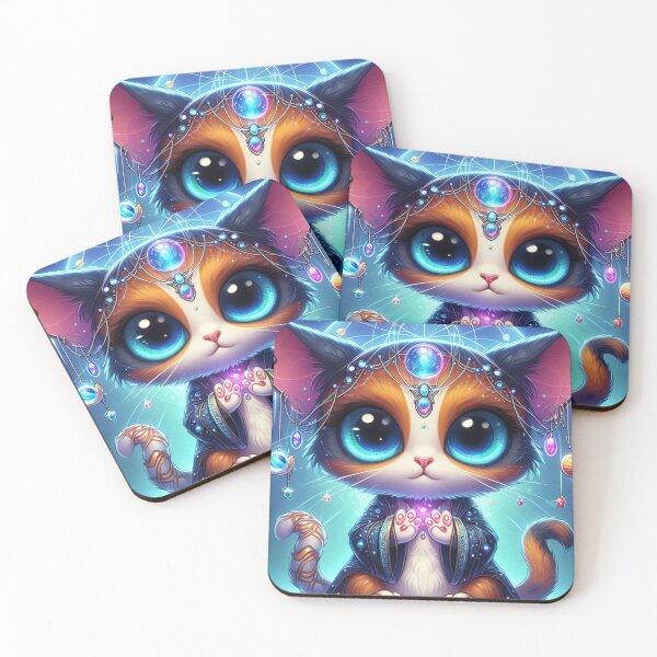 Item preview, Enchanting Extraterrestrial: Whimsical Space-Themed Kitty designed and sold by JL-PhoneCases.